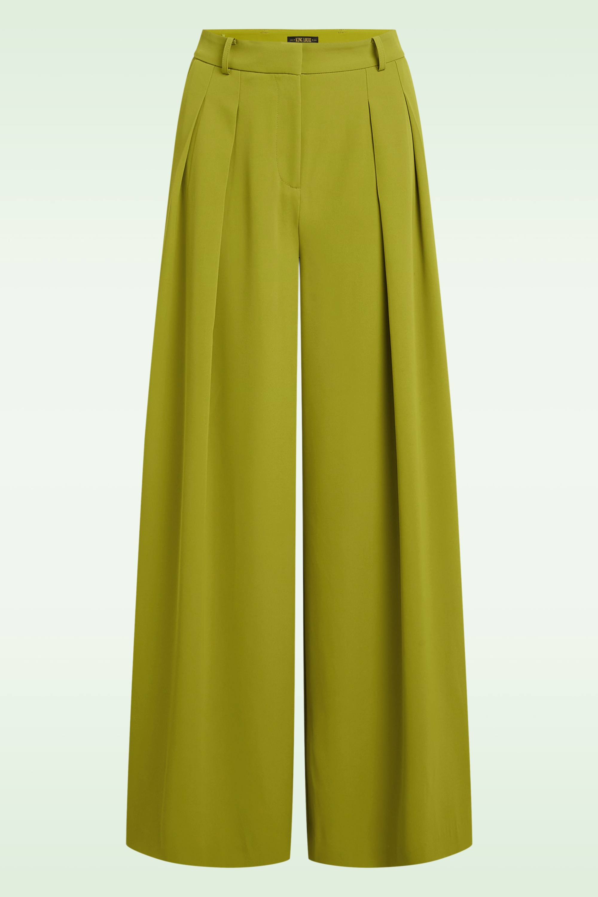 King Louie - Marnie Fanna broek in groen envy 2