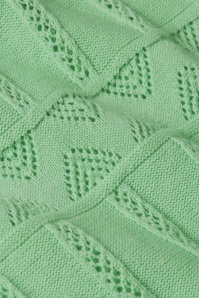 King Louie - Liora Rocky Ajour top in minty meadow 4