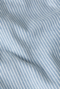 King Louie - Prisca Corner Stripe rok in denim blauw 3