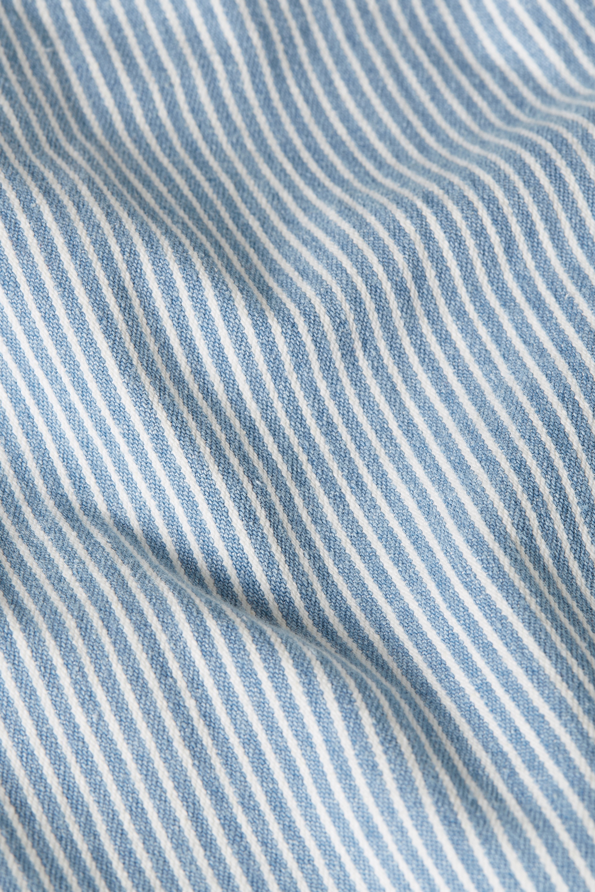 King Louie - Prisca Corner Stripe rok in denim blauw 3