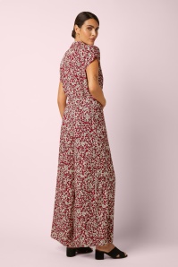 King Louie - Daisy Paradis jumpsuit in chili rood 3