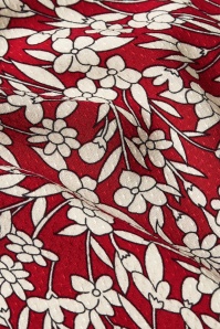 King Louie - Daisy Paradis jumpsuit in chili rood 4