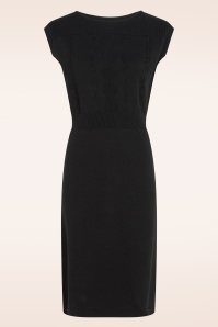 King Louie - Lina Rocky Ajour jurk in zwart 2