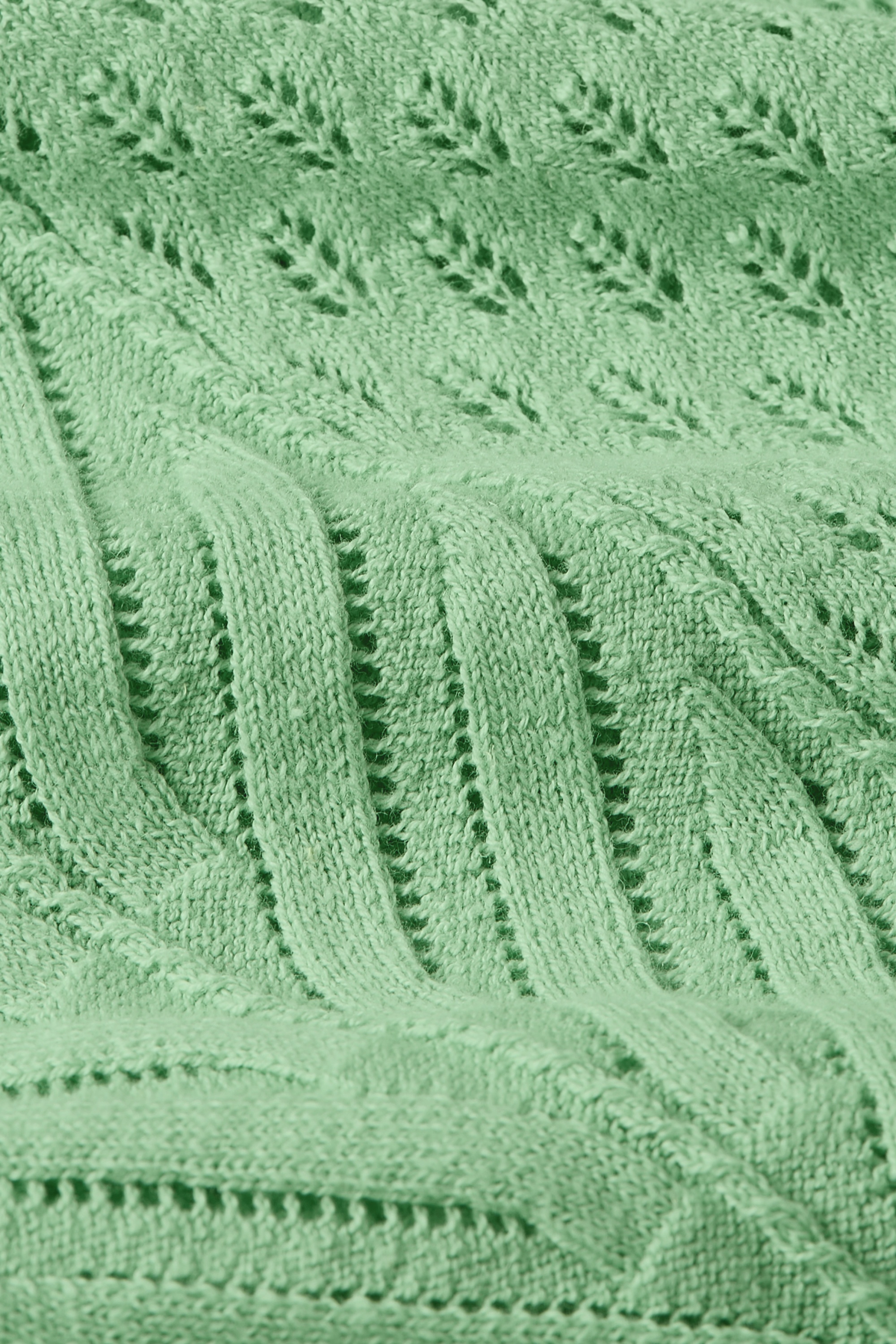 King Louie - Audrey Rocky Ajour top in minty meadow 4