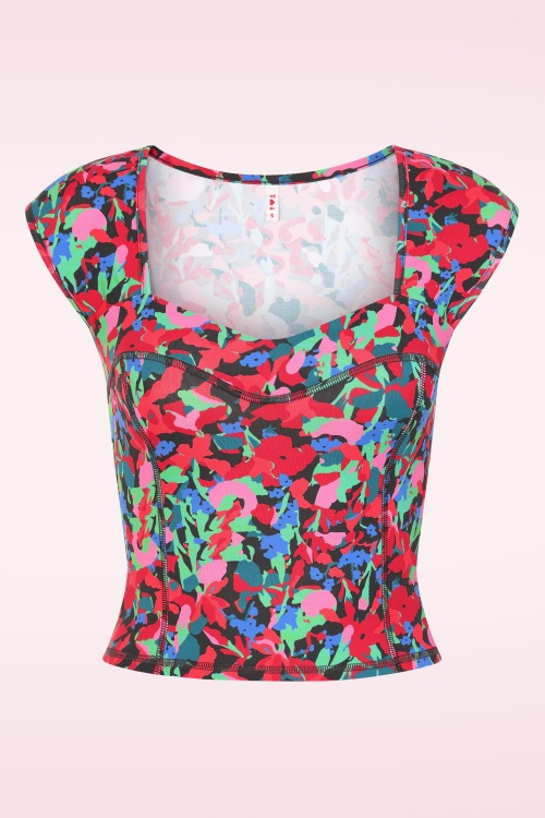 Blutsgeschwister - Lovely Booster top in Cavewoman Painting