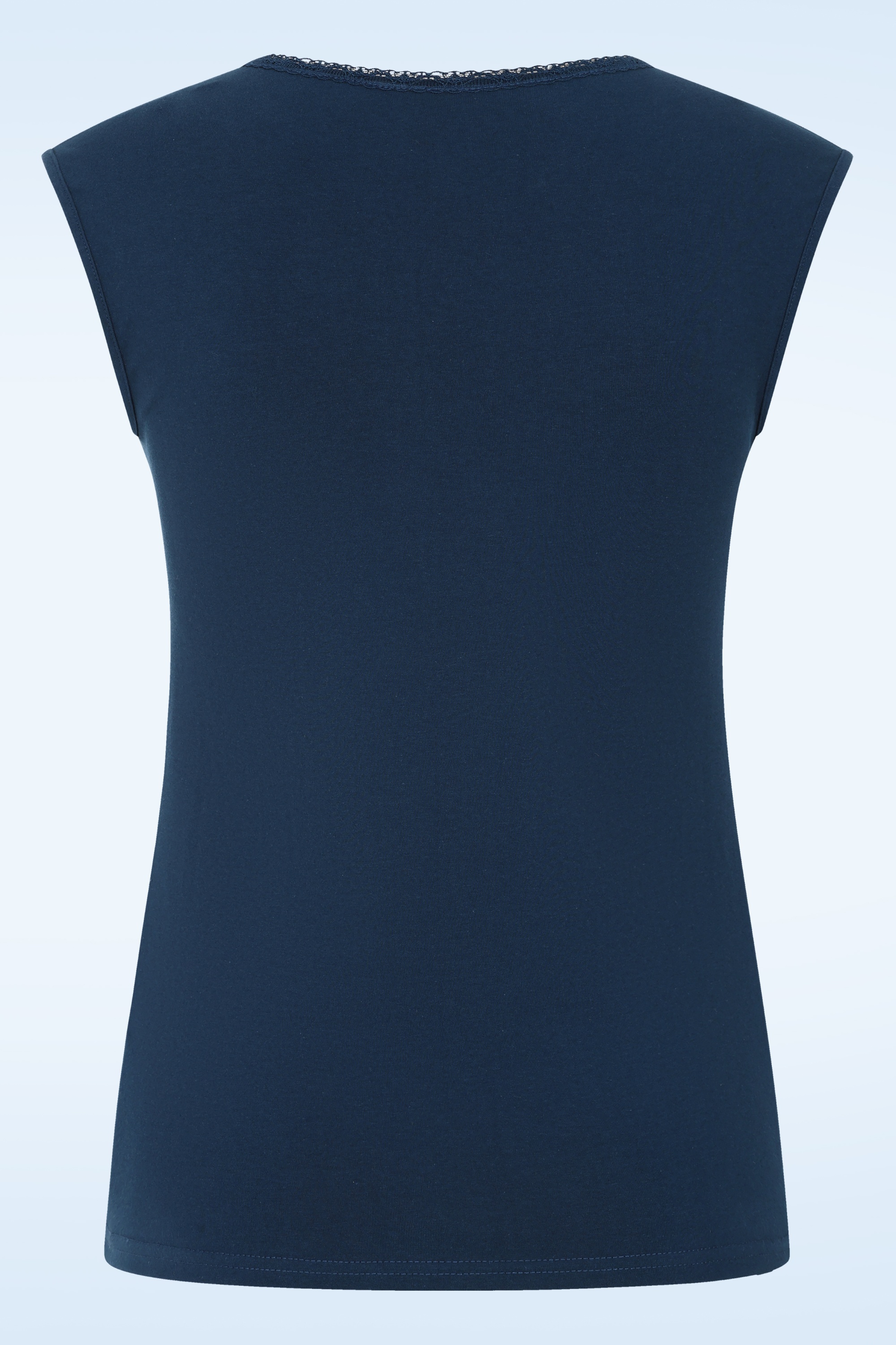 Blutsgeschwister - Let Romance Rule top in donker ultramarijn blauw 3