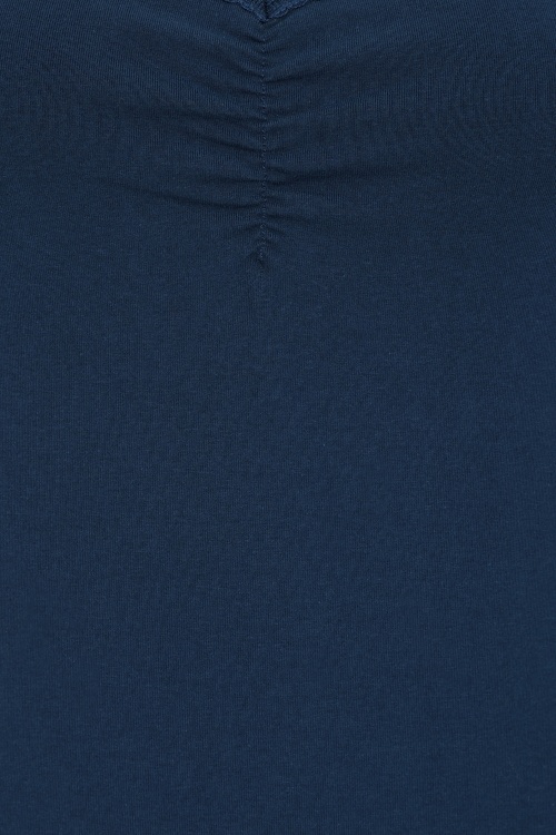 Blutsgeschwister - Let Romance Rule top in donker ultramarijn blauw 2