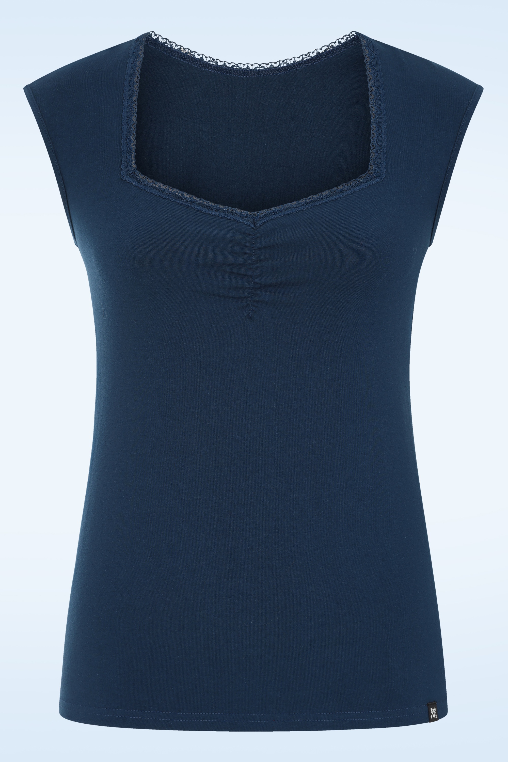 Blutsgeschwister - Let Romance Rule top in donker ultramarijn blauw