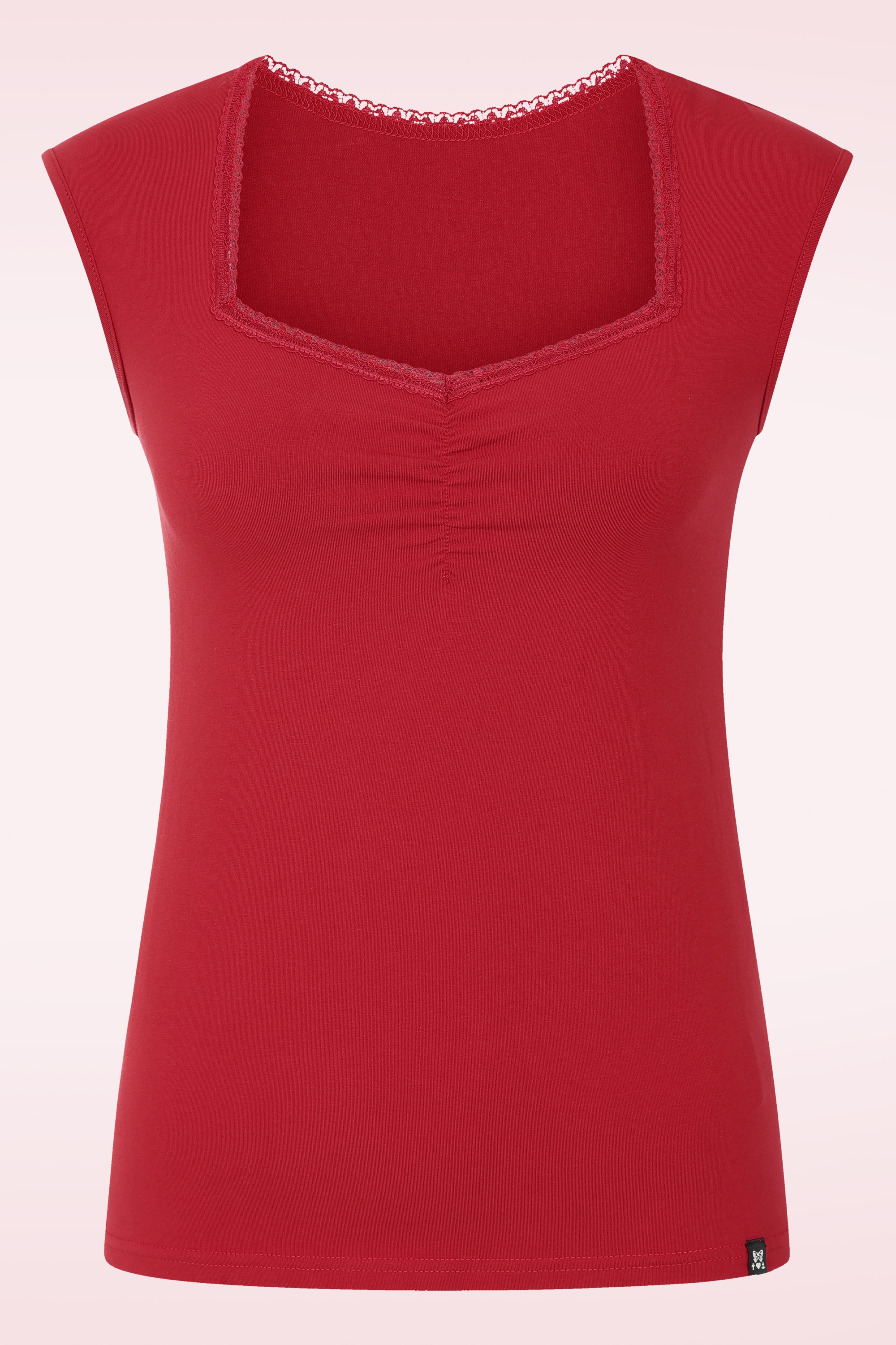 Blutsgeschwister - Let Romance Rule top in kersenrood