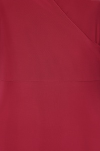 Vintage Chic for Topvintage - Topvintage exclusive ~ Scarlet slinky maxi jurk in rood 2