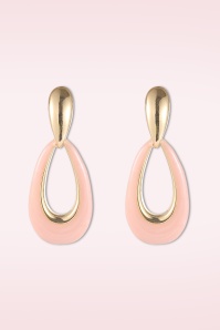 Day&Eve by Go Dutch Label - Blush Drop stud oorbellen in roze 2