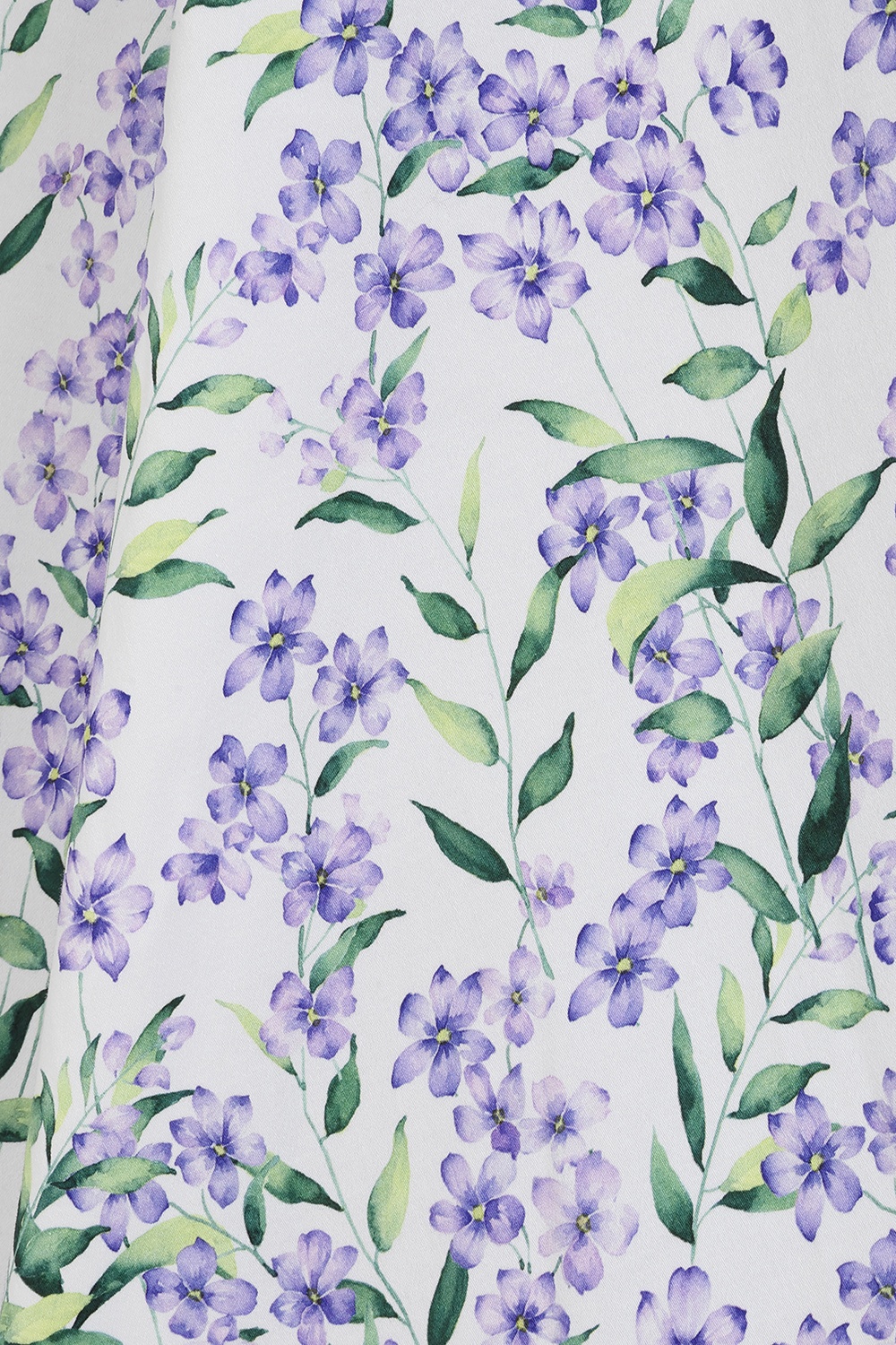 Hearts & Roses - Violet Whisper swing jurk in wit en paars 6