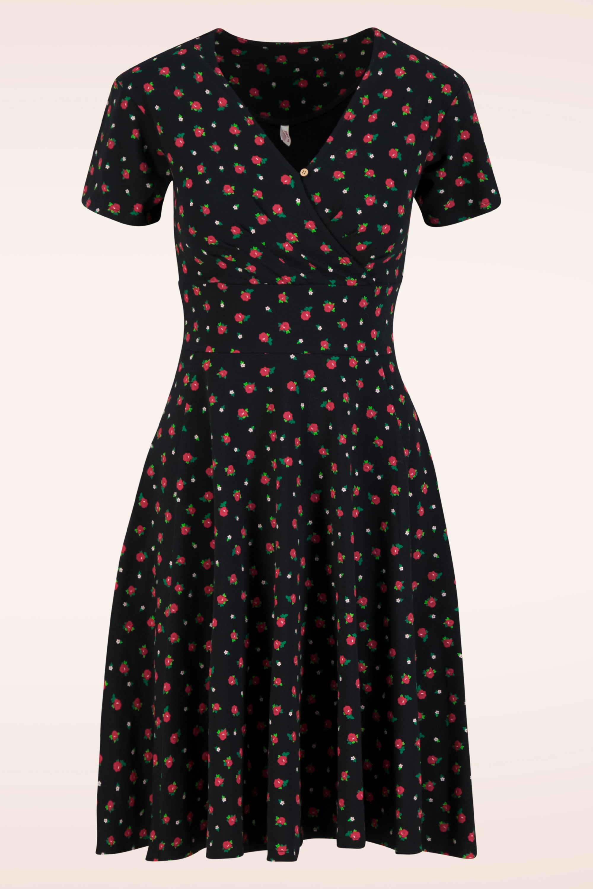 Blutsgeschwister - Shalala Tralala Spring jurk in Viva La Rosa