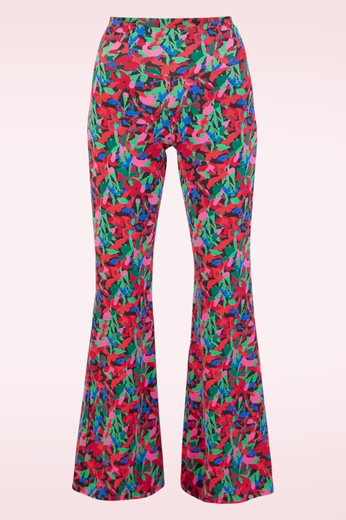 Blutsgeschwister - Flares Dancing Jazz legging in Cavewoman Painting