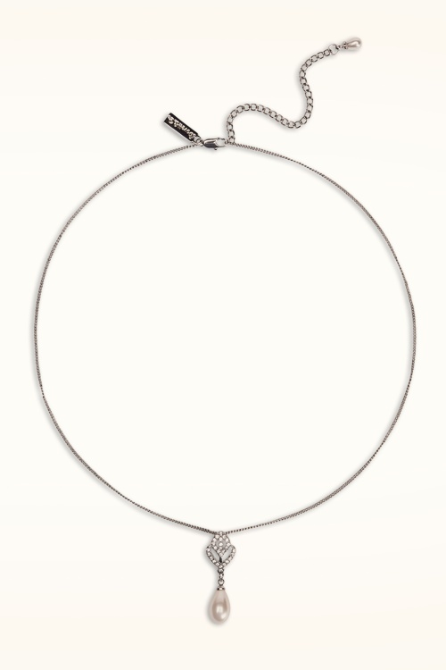 Lovely - Tulip Royale ketting in zilver 2