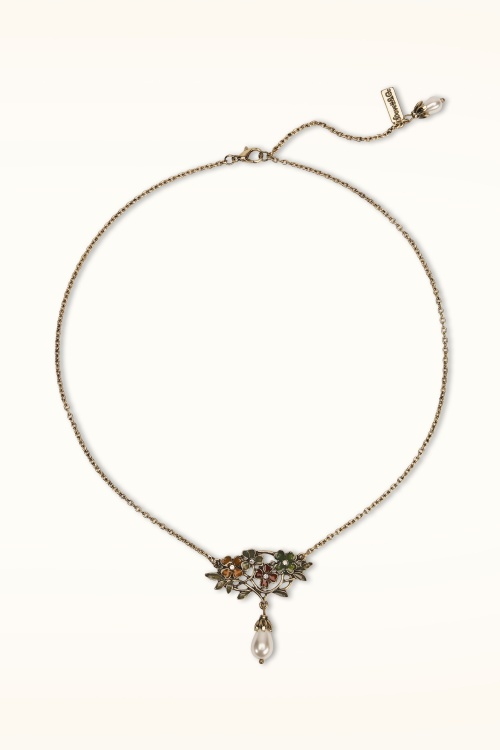 Lovely - The Luminous Blossom ketting in goud 2