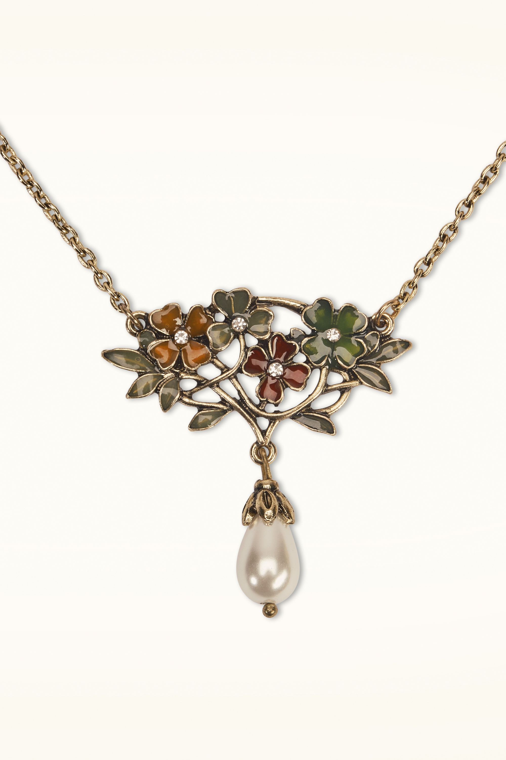 Lovely - The Luminous Blossom ketting in goud