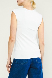 Blutsgeschwister - Let Romance Rule top in Rule Blanc wit 3