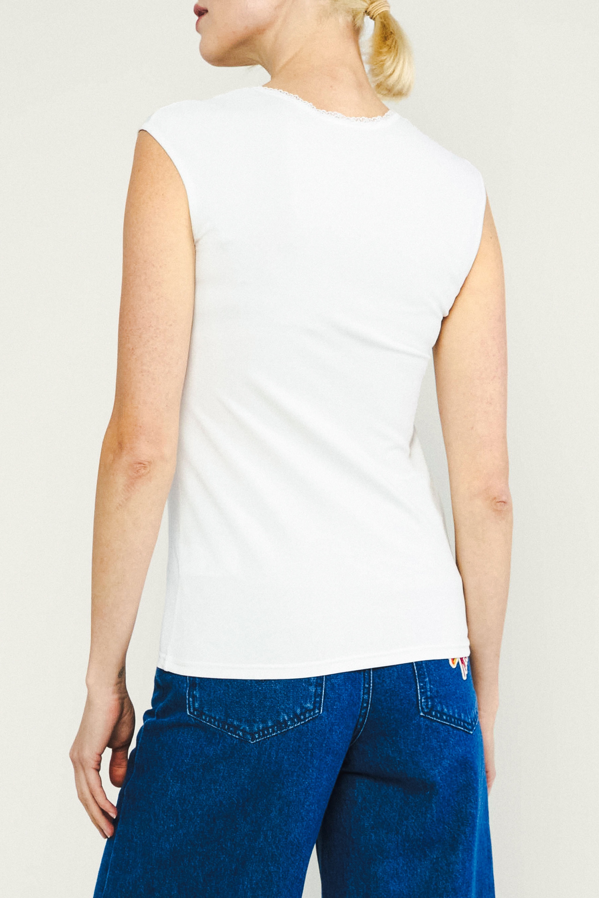 Blutsgeschwister - Let Romance Rule top in Rule Blanc wit 3