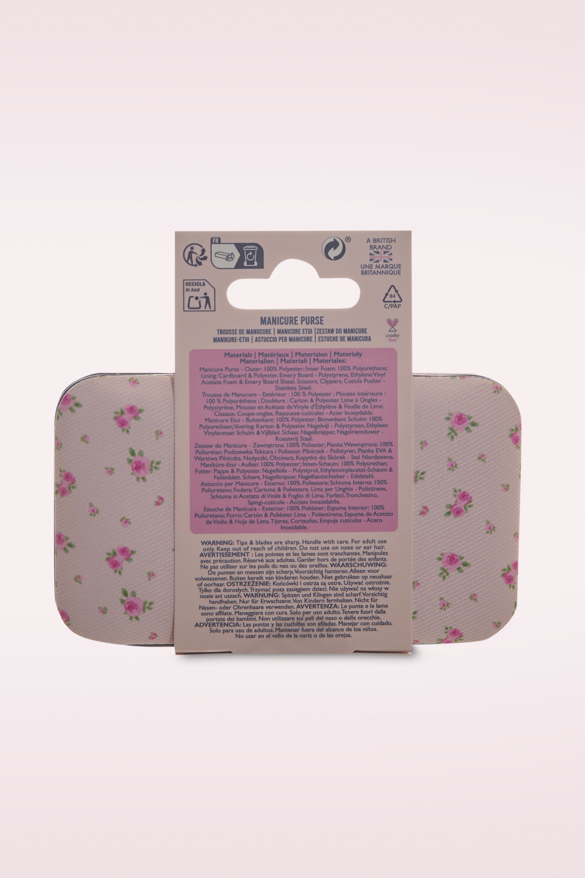 The Vintage Cosmetic Company - Blooming manicuretasje in roze 4