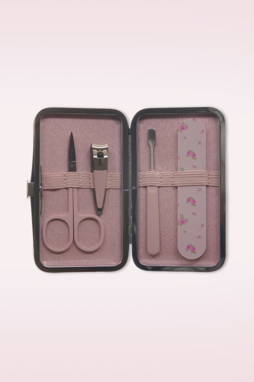 The Vintage Cosmetic Company - Blooming manicuretasje in roze