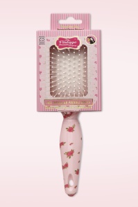 The Vintage Cosmetic Company - Rose Rechthoekige haarborstel in roze