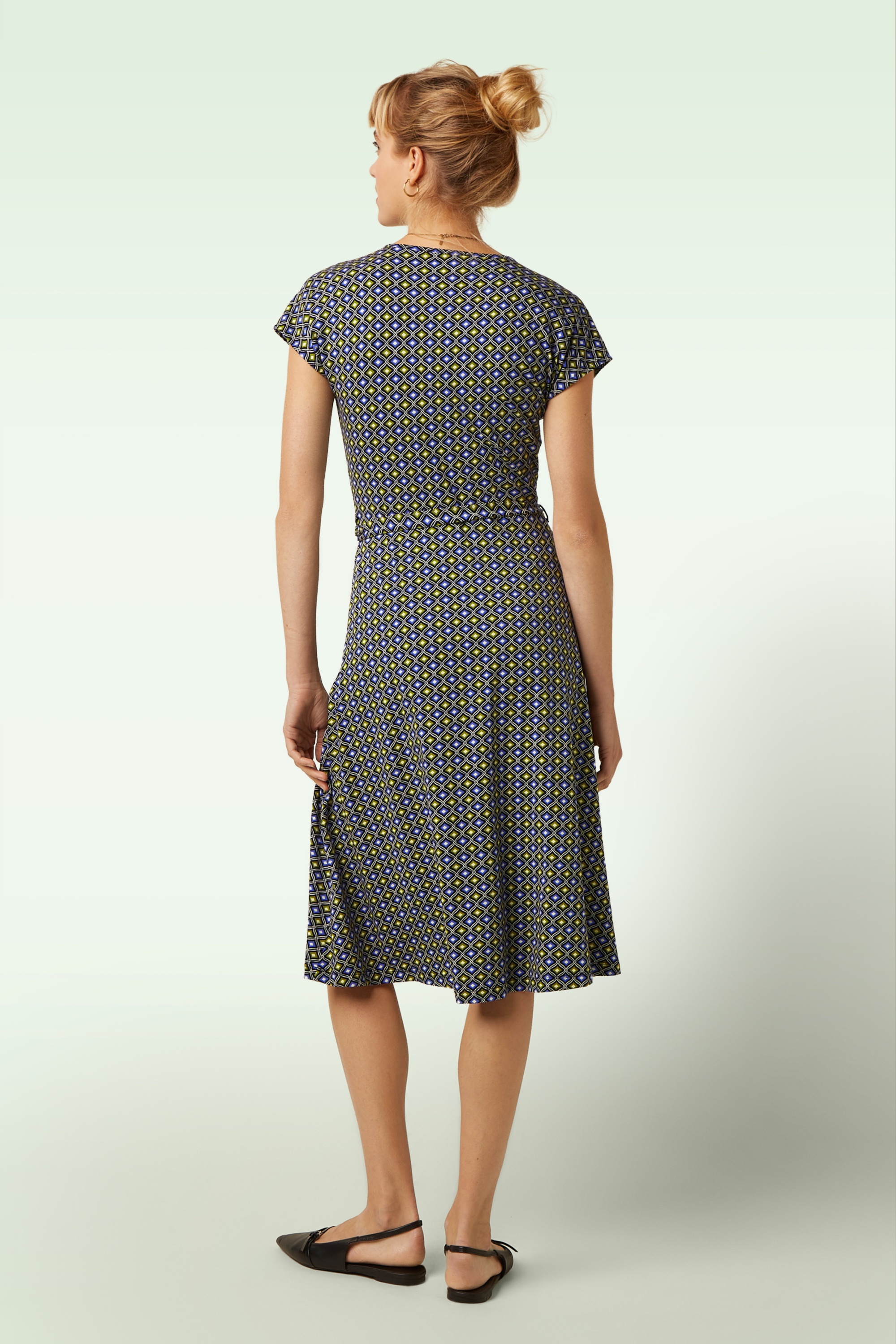 King Louie - Abigail Blend jurk in zwart 5