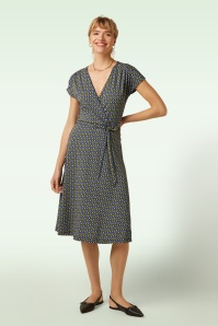 King Louie - Abigail Blend jurk in zwart