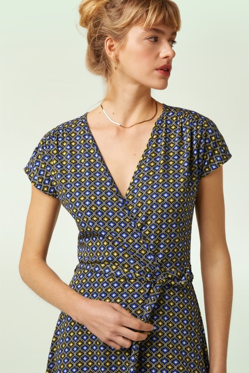 King Louie - Abigail Blend jurk in zwart 3