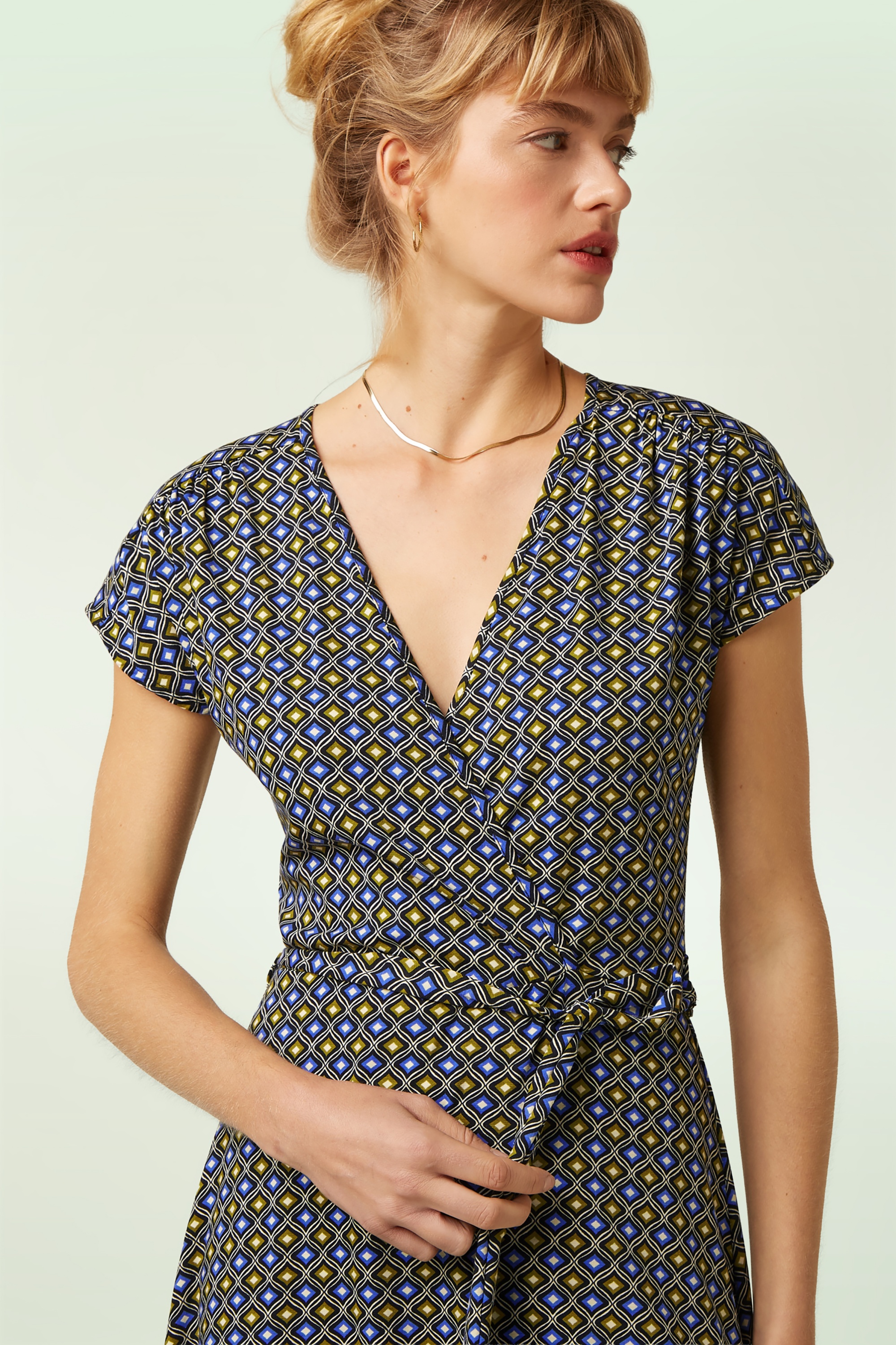 King Louie - Abigail Blend jurk in zwart 3