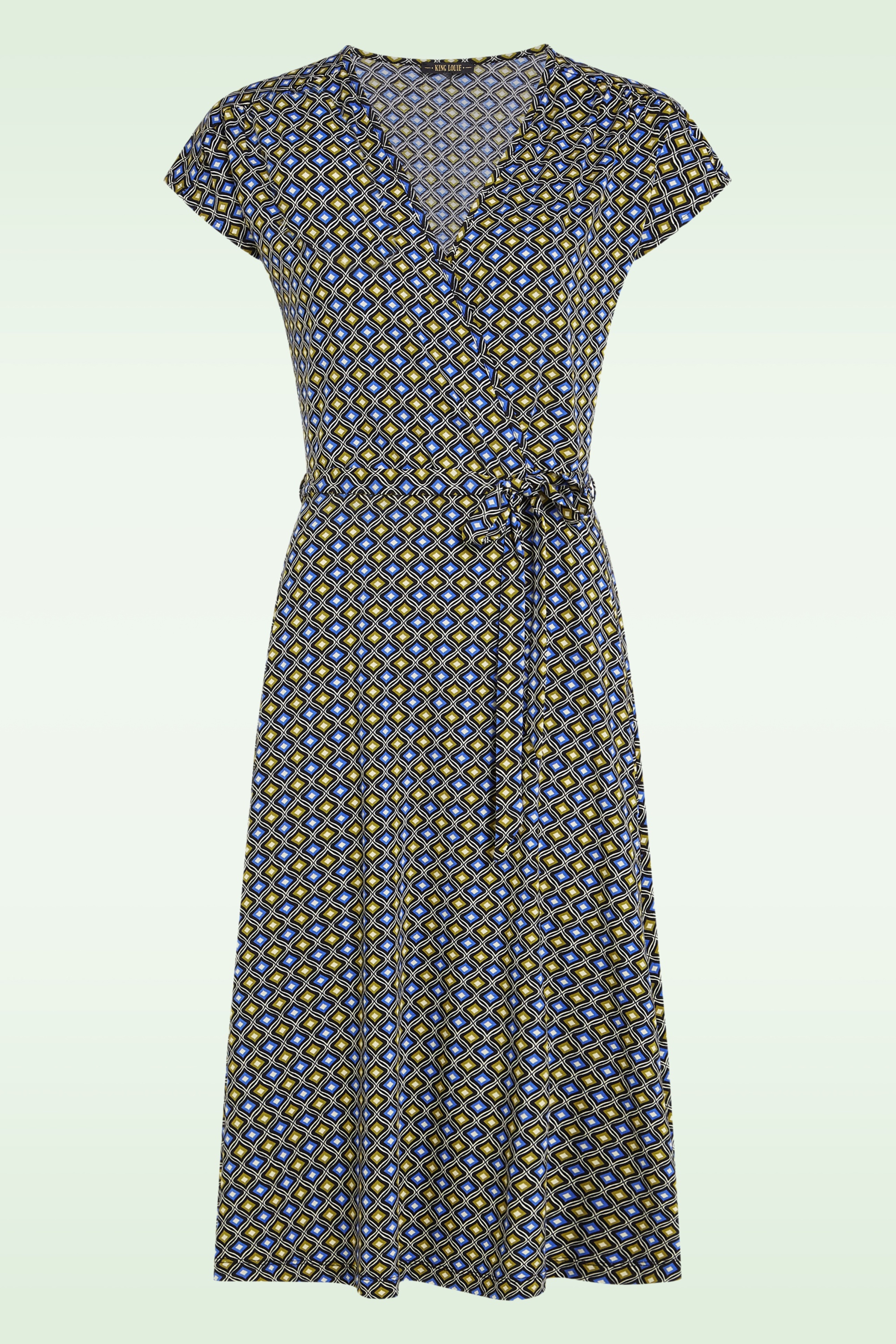 King Louie - Abigail Blend jurk in zwart 2