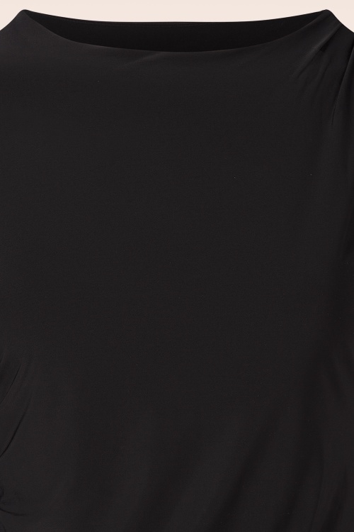 Vintage Chic for Topvintage - Topvintage exclusive ~ Inge Slinky top in zwart 2