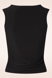 Vintage Chic for Topvintage - Topvintage exclusive ~ Inge Slinky top in zwart 3