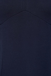 Vintage Chic for Topvintage - Topvintage exclusive ~ Mira pencil jurk in marineblauw 2