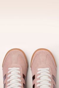 Gola - Gola Elan Glitz Suede sneakers in oudroze 2