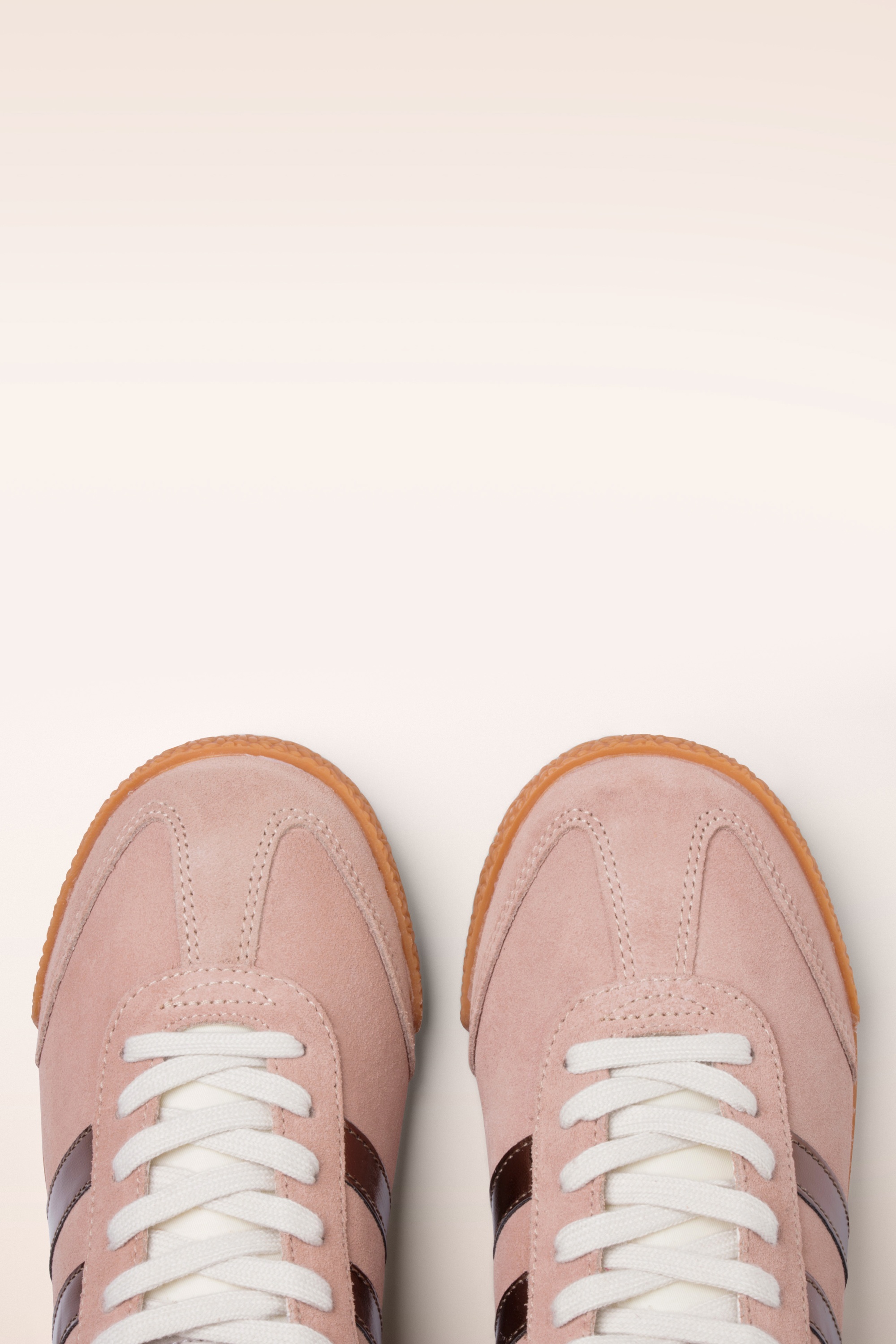 Gola - Gola Elan Glitz Suede sneakers in oudroze 2