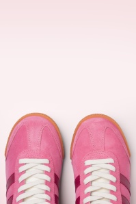 Gola - Gola Elan Suede sneakers in bubblegum roze 2