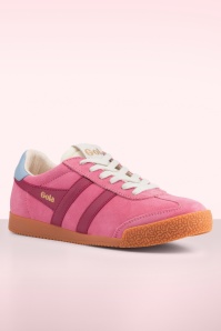 Gola - Gola Elan Suede sneakers in bubblegum roze 3