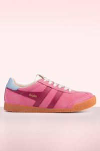 Gola - Gola Elan Suede sneakers in bubblegum roze