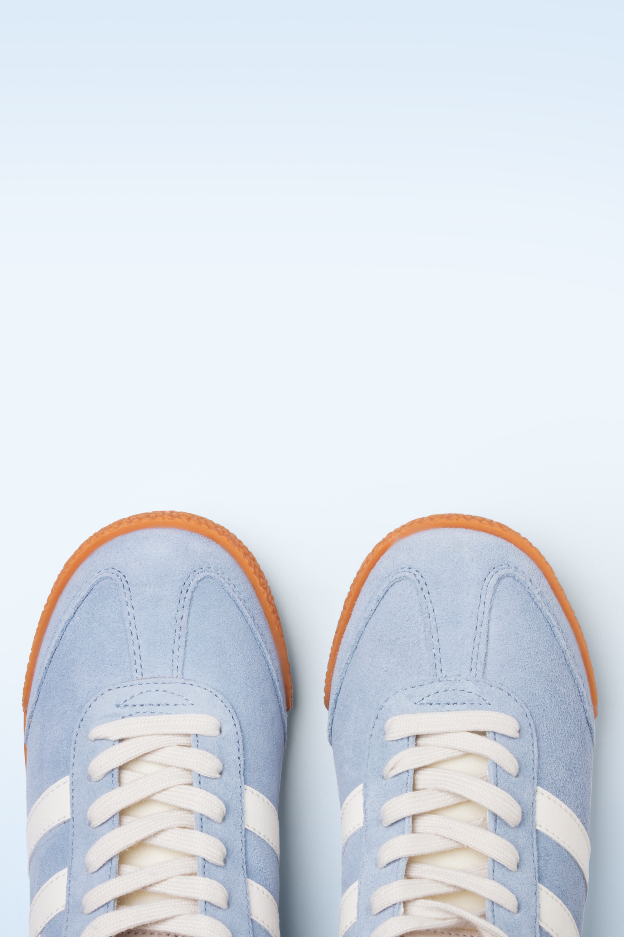 Gola - Gola Elan Suede sneakers in babyblauw 2