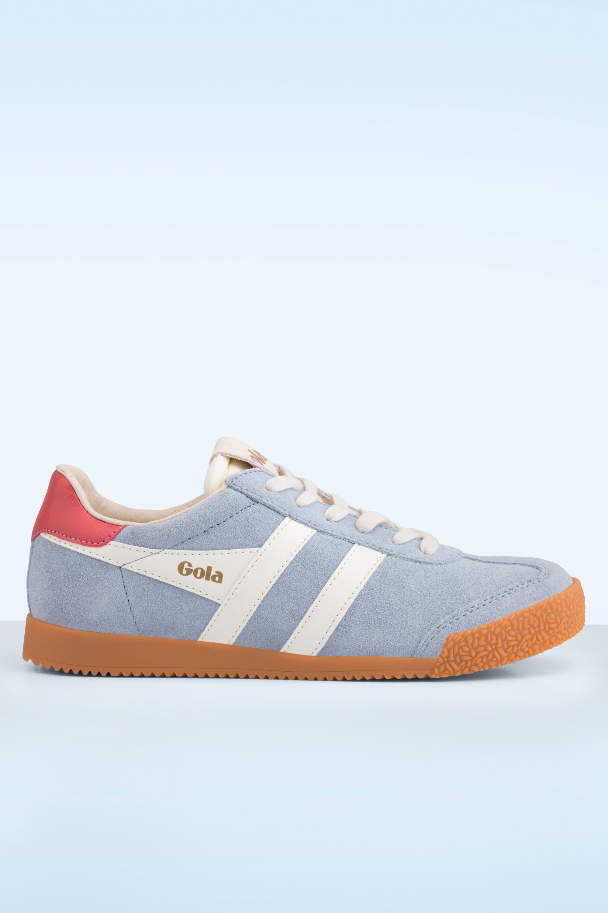 Gola - Gola Elan Suede sneakers in babyblauw