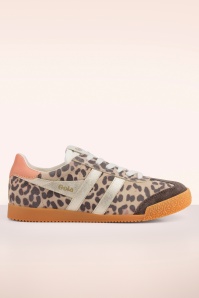 Gola - Gola Elan Safari Suede sneakers in luipaard