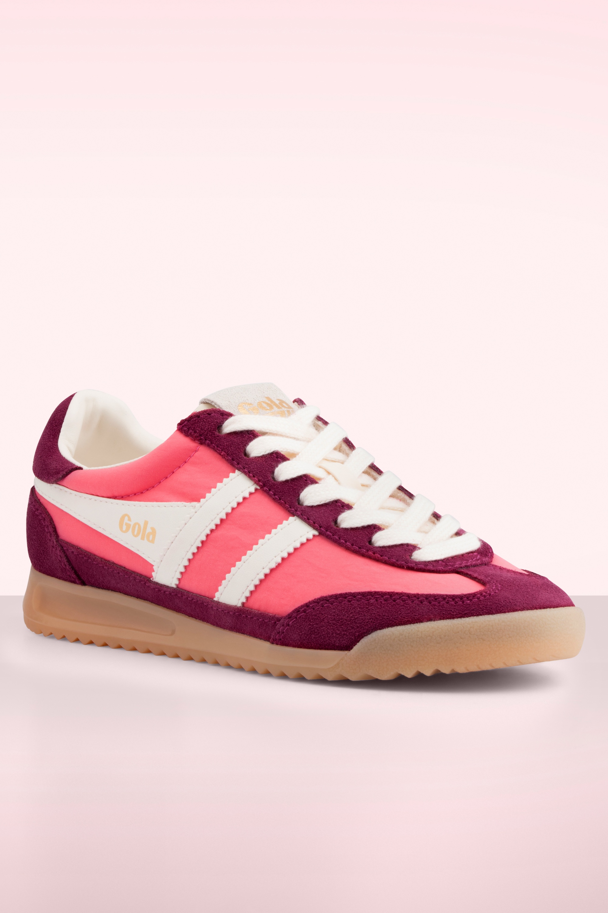 Gola - Gola Firefly Suede sneakers in bubblegum  2
