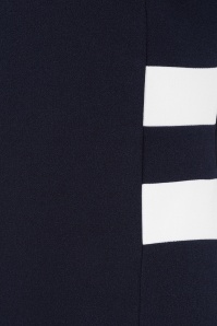 Vintage Chic for Topvintage - Topvintage exclusive ~ Terri A-lijn jurk in navy 2
