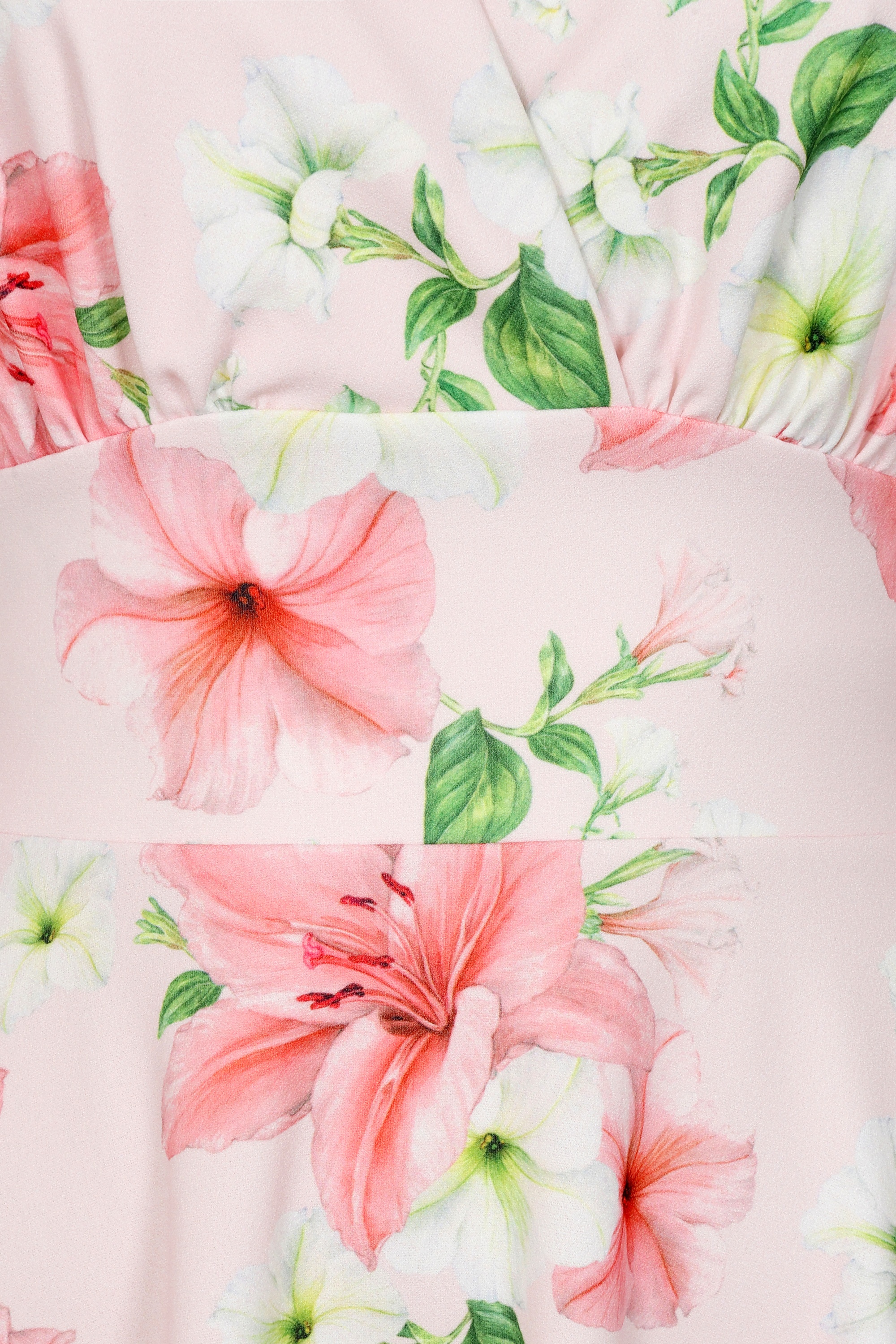 Vintage Chic for Topvintage - Topvintage exclusive ~ Esmeralda Lily swing jurk in lichtroze 2