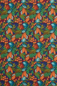 King Louie - Satin Look Puerto sjaal in strong blauw 4