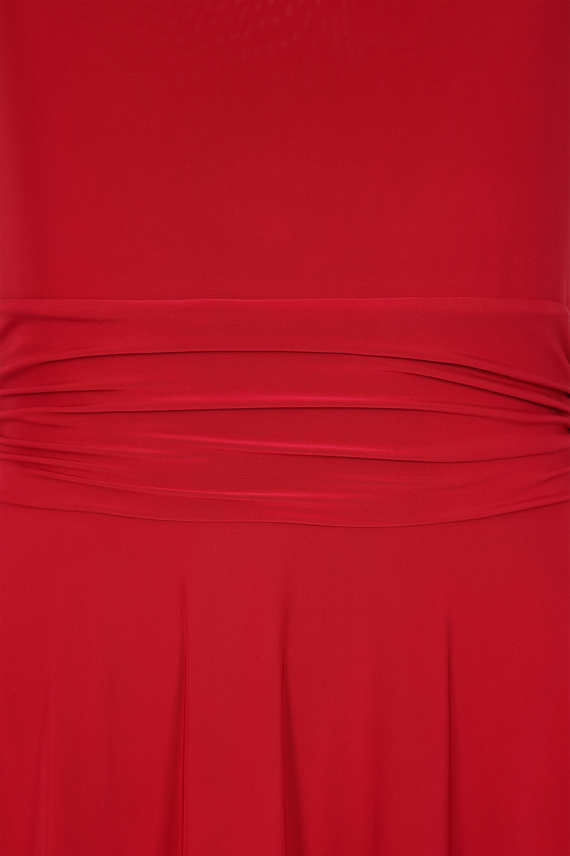 Vintage Chic for Topvintage - Topvintage exclusive ~ Darla Slinky swing jurk in rood 2