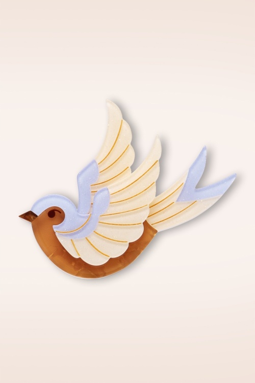 Erstwilder - Fancie Jo Sparrow broche