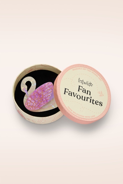 Erstwilder - Sabine the Swan broche 2