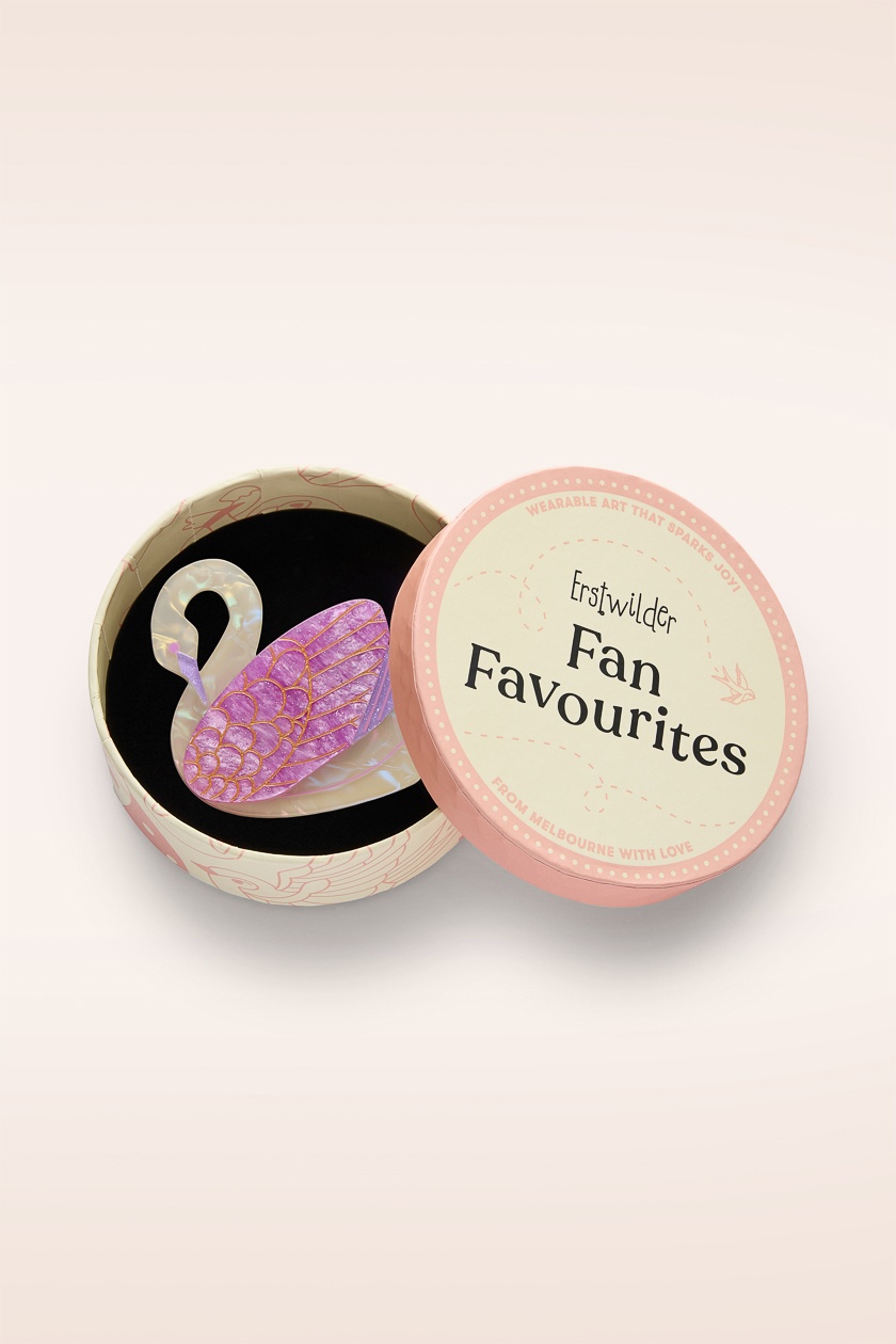 Erstwilder - Sabine the Swan broche 2